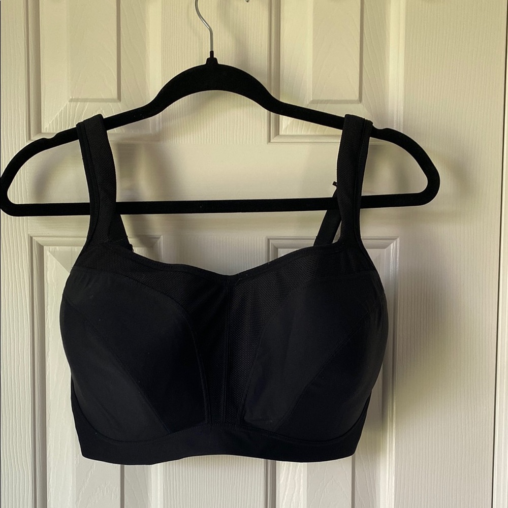 Panache Black Underwire Sports Bra 34GG